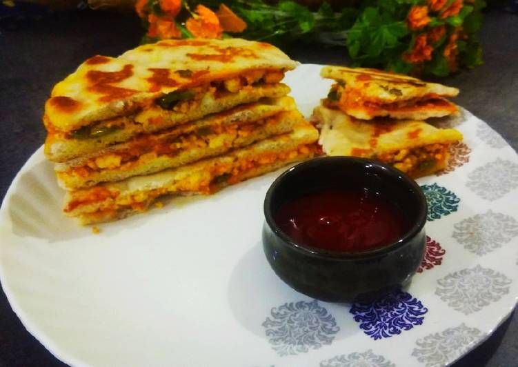 Recipe of Quick Kulcha sandwich