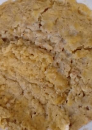 Una foto de Torta esponjosa de banano para la merienda