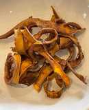 Sweet Potato Peel Crisps