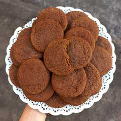 A picture of Galletitas de chocolate con Nesquik.