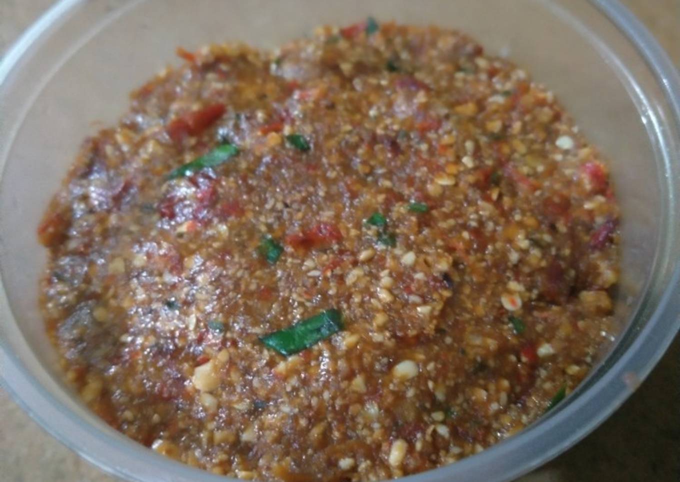 Sambel pecel Madiun