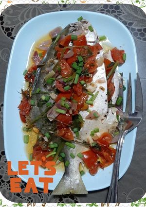 A picture of Steamed Fish.
