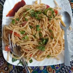 A picture of Veg. Noodlles.