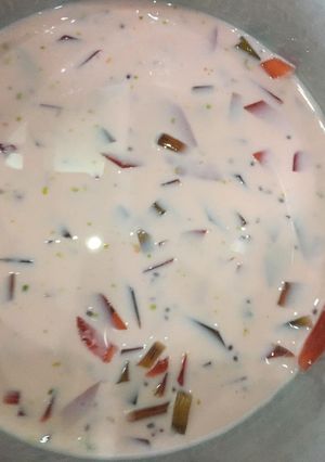 A picture of Falooda sharbat.
