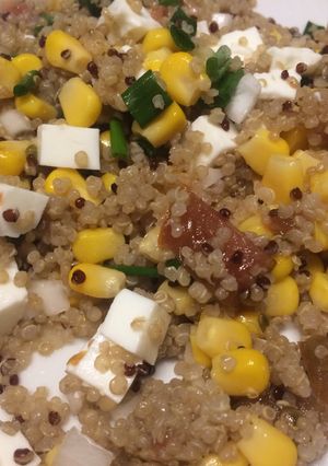 Una foto de Ensalada de quinoa facilísima