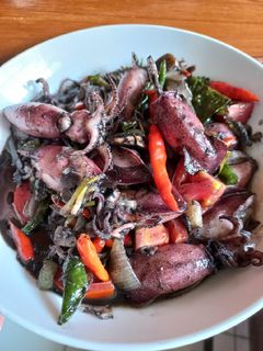 Foto resep Tumis Cumi Hitam