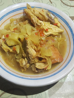 A picture of Chicken pepper soup.