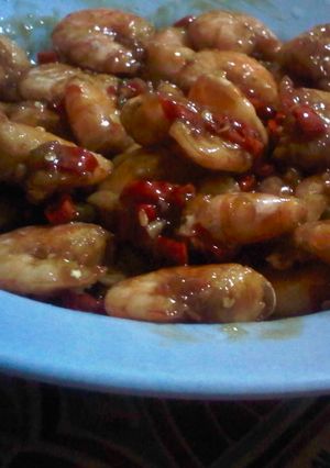 Foto resep Udang Saus Tiram