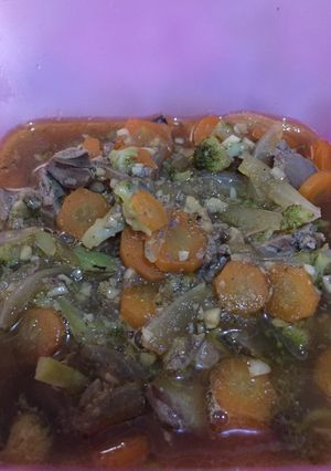 Foto resep Tumis Ati ayam Brotel (Brokoli wortel)