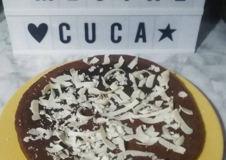 Bolo de chocolate de dois ingredientes