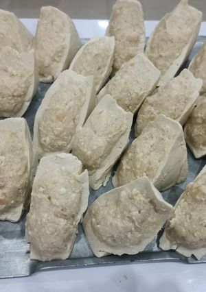 Foto resep Tahu goreng isi ayam cincang