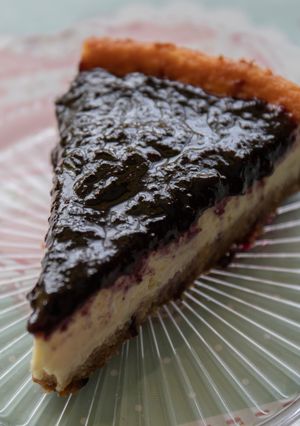 Una foto de Tarta de queso mascarpone