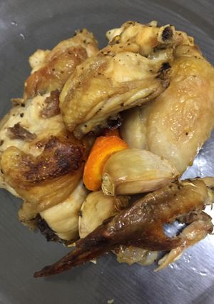 Foto resep Simple roasted chicken