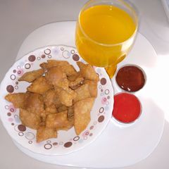 A picture of Wheat flour chips.