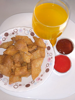 A picture of Wheat flour chips.