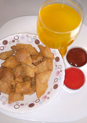 A picture of Wheat flour chips.