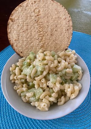 Una foto de Sopa fría con pepino