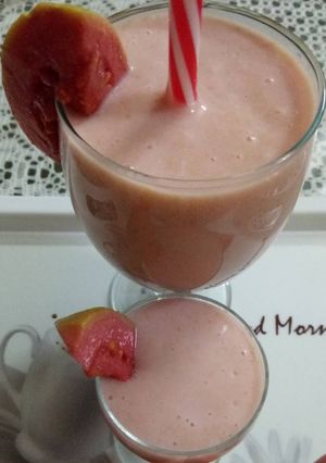 A picture of Guava smoothie.