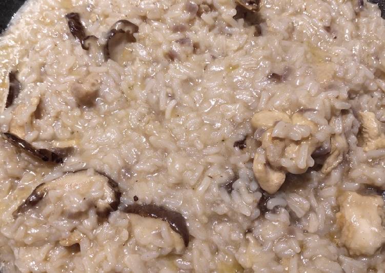 Step-by-Step Guide to Prepare Quick Chicken Mushroom Risotto