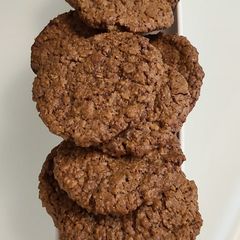 Thin crust Healthy Oats cookies A picture of Thin crust Healthy Oats cookies.