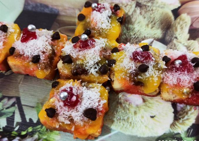 Recipe of Homemade Mango Cake Bites