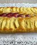 Pastís de poma i maduixa
