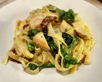 Without Fail Making Recipe Creamy chicken tagliatelle with tenderstem broccoli Home Style