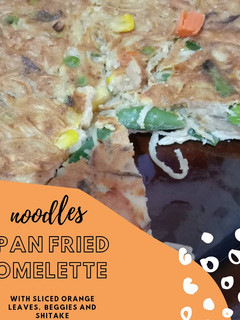 Foto resep Omelet Mie Gurih