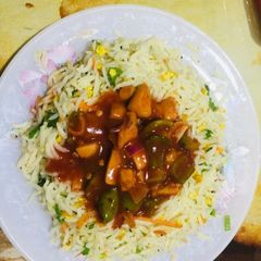 A picture of Chicken Manchurian 🍛.