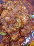 Shrimp petai balado