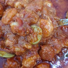 A picture of Shrimp petai balado.