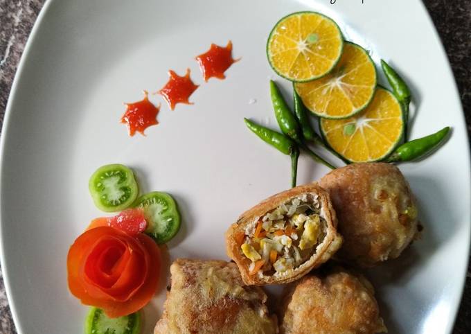 Resep Tahu Isi Orak Arik Telur And Sayuran 253 Oleh Ati Agus Sapto Mom