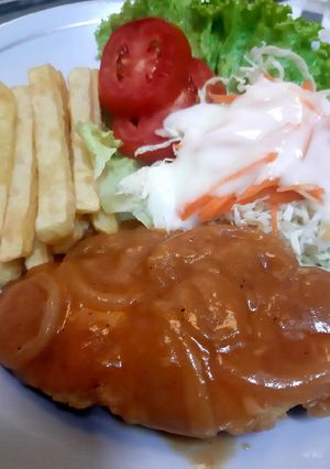 Foto resep Crispy Chicken Steak