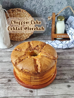 Foto resep Chiffon Cake Coklat Merekah
