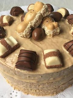 Una foto de Pastís de Kinder Bueno