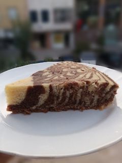 عکسی از دستور کیک زبرا