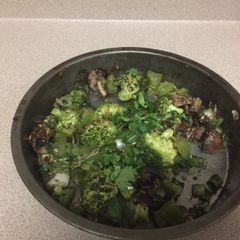 A picture of Baked Green Veggies.
