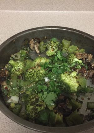 A picture of Baked Green Veggies.