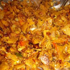 Chapati leftover fry A picture of Chapati leftover fry.