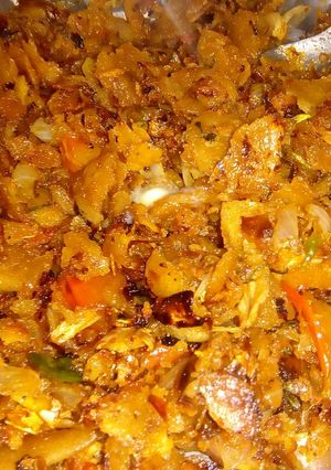 A picture of Chapati leftover fry.