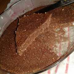 A picture of Torta de chocolate al microondas (versión diet).