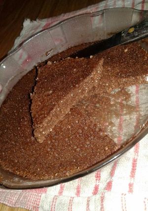 Una foto de Torta de chocolate al microondas (versión diet)