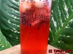 Foto resep Es Timun Suri Selasih