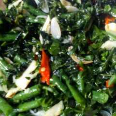 รูปของ Tumis daun paya jepang