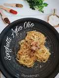 Spaghetti Aglio Olio Tuna