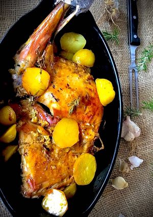 Una foto de Lechazo al horno