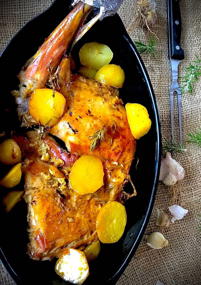 Una foto de Lechazo al horno