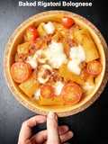 Baked Rigatoni Bolognese