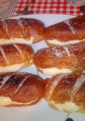 Una foto de Bollitos de crema súper fácil