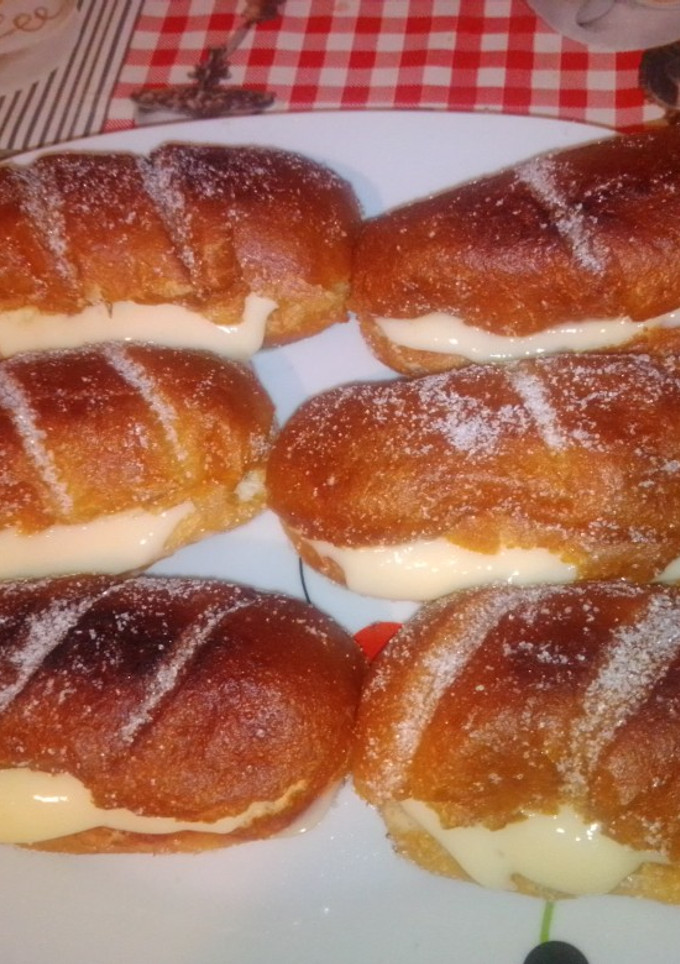Una foto de Bollitos de crema súper fácil